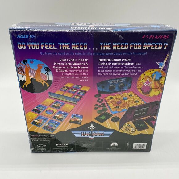Mixlore Top Gun Strategy Game (English) NEW Board Game Sealed - Picture 3 of 3